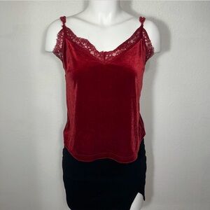 Women’s velvet cami